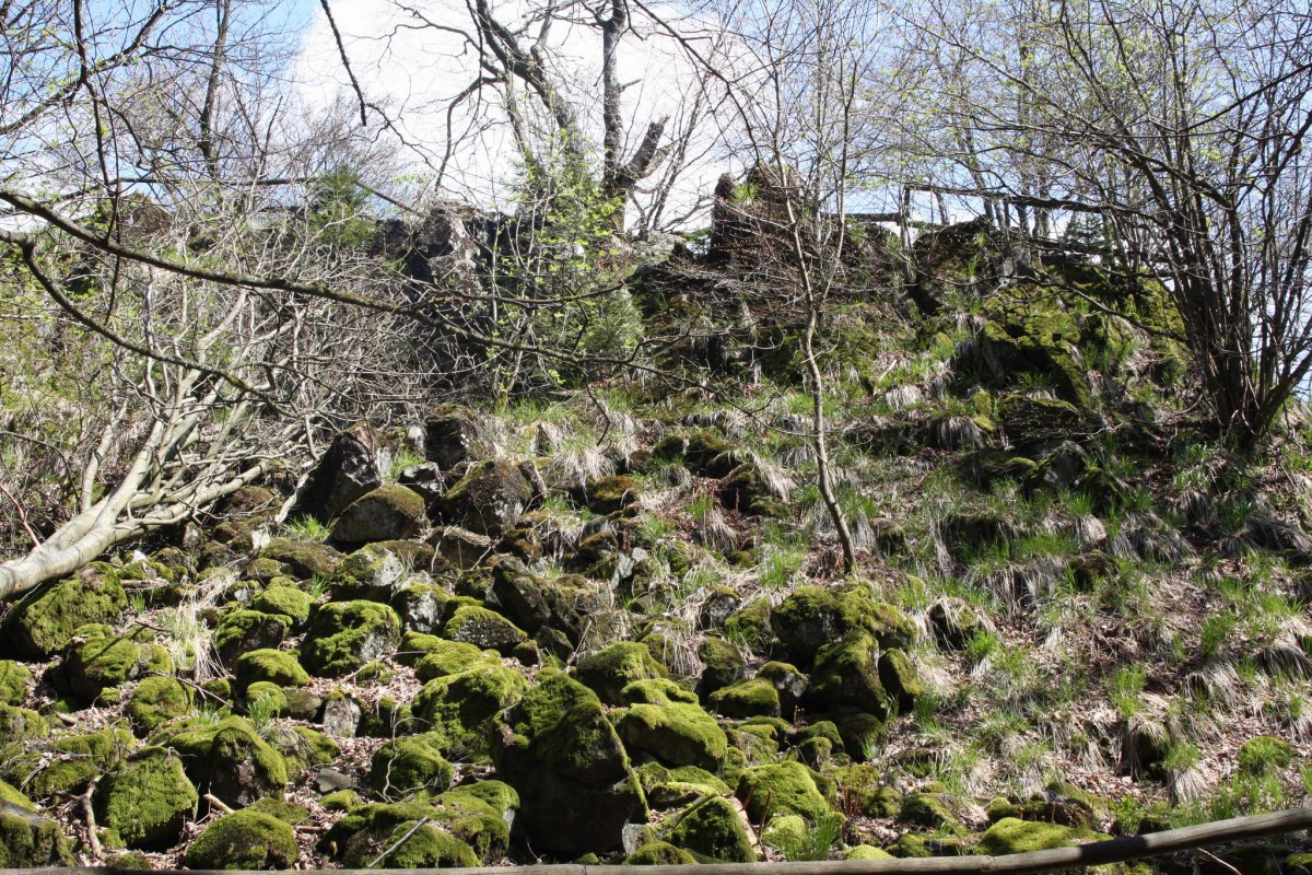 Der Geiselstein: Ein Geotop im Geopark der Vulkanregion Vogelsberg Hessen